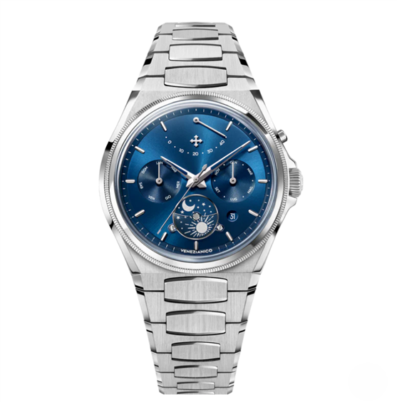 Orologio Venezianico Uomo Arsenale Calendario in Acciaio 6221580C - 6221580C